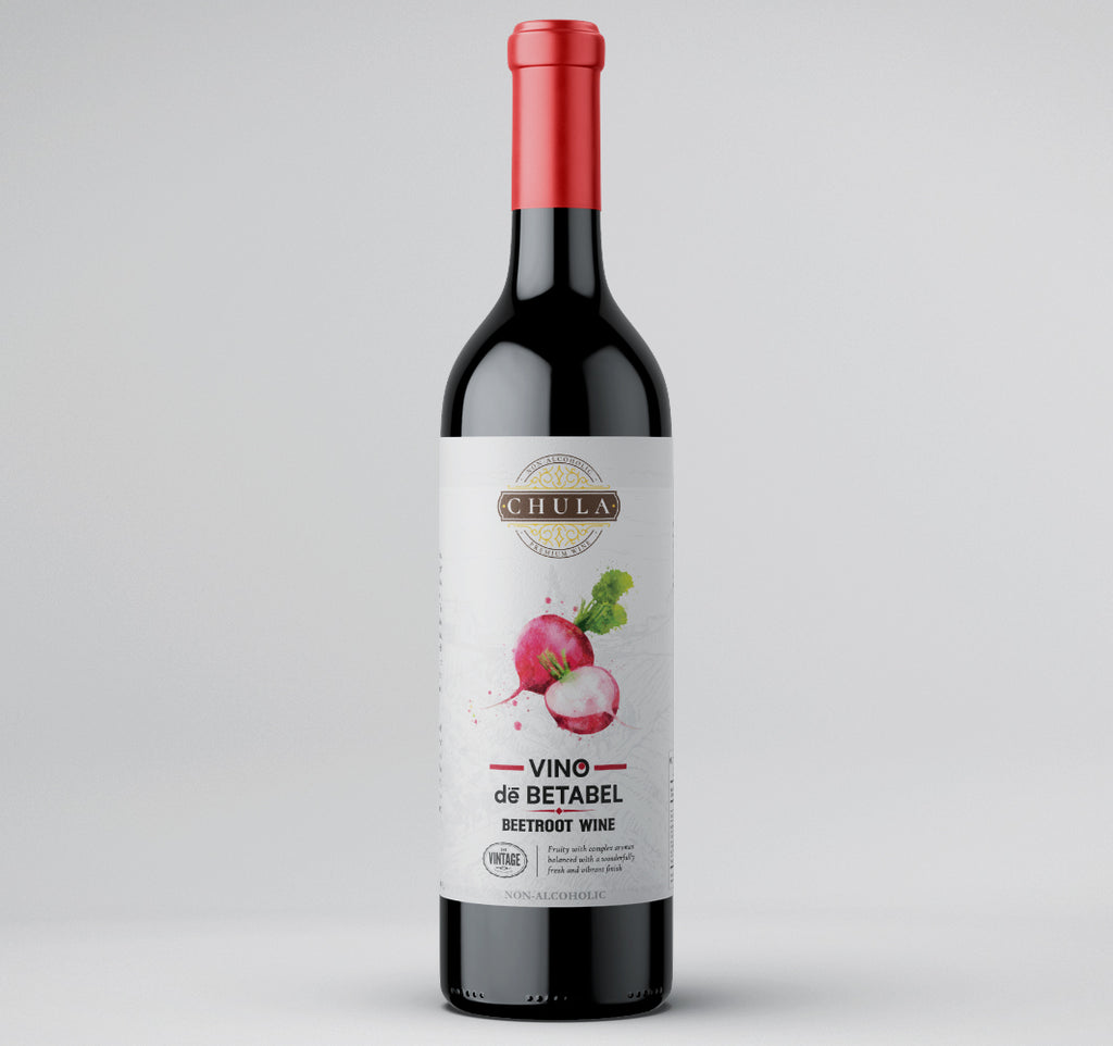 Chula Natural Non Alcoholic Beetroot Wine Vino de Betabel DAIVIK ORGANIC