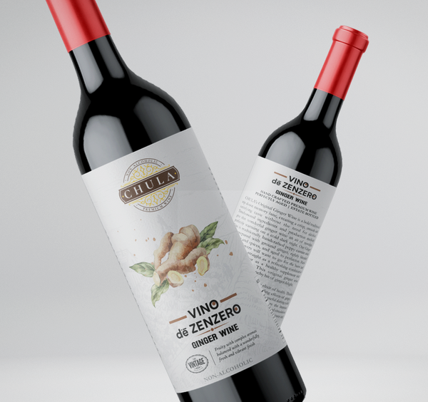 Chula Natural Non-Alcoholic Ginger Wine | Vino de Zenzero