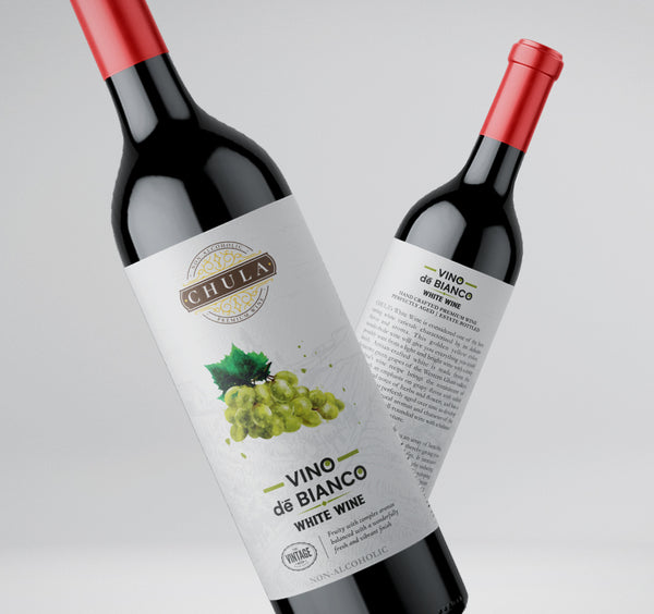 Chula Natural Non-Alcoholic White Wine | Vino de Bianco