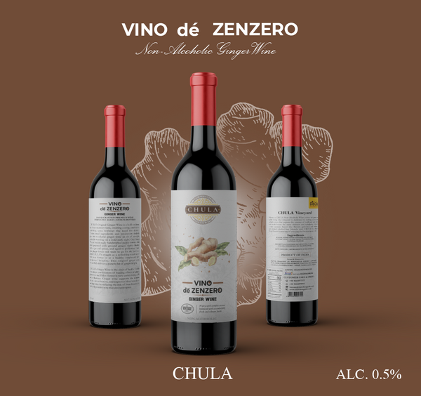 Chula Natural Non-Alcoholic Ginger Wine | Vino de Zenzero