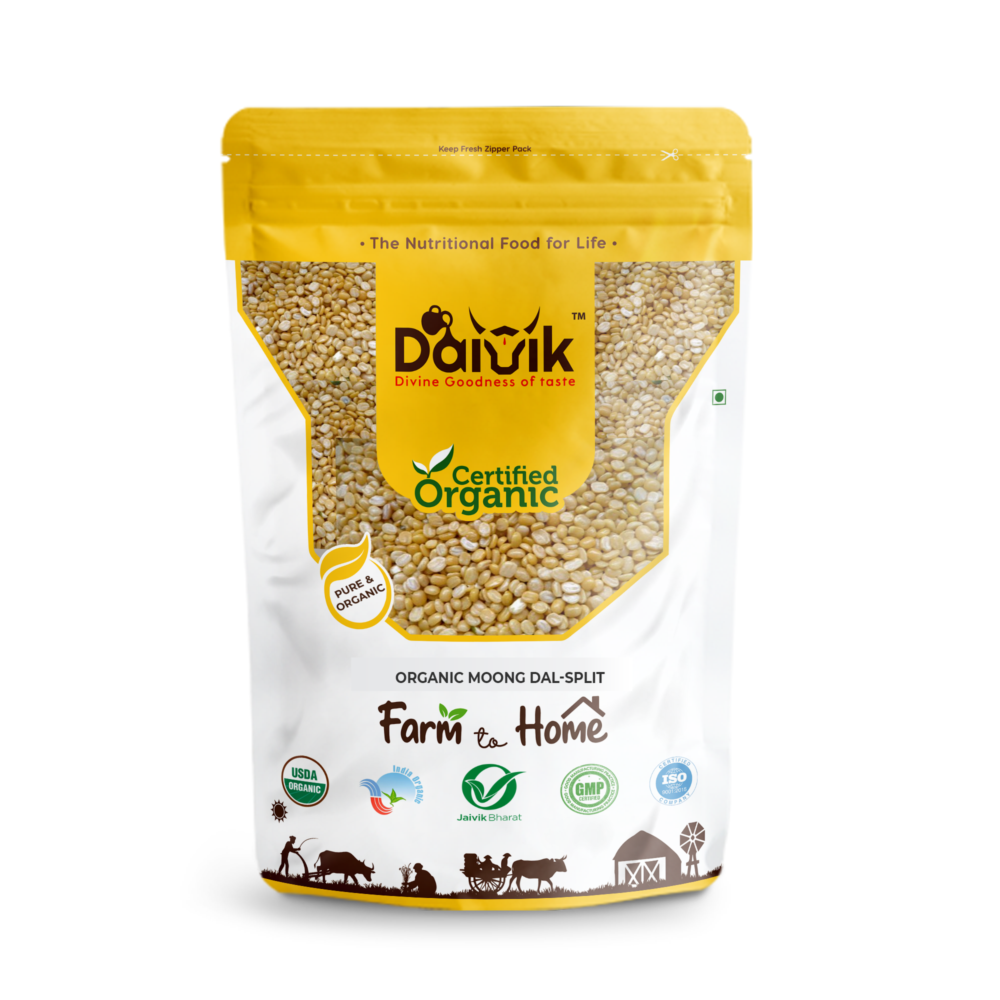 SKINLESS-SPLIT MOONG DAL/SPLIT GREEN GRAM/PAASI PARUPPU
