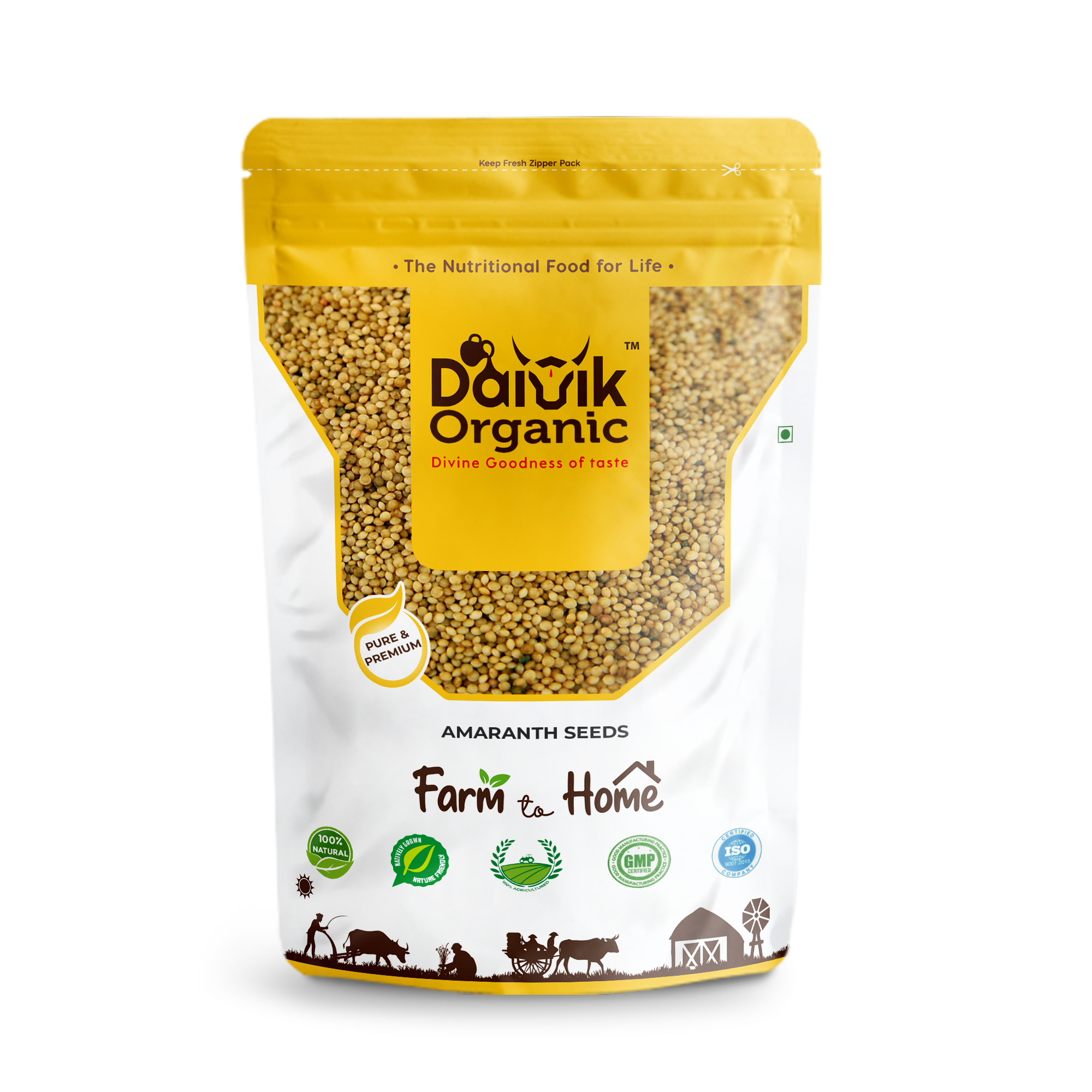 Organic Whole Amaranth Seeds