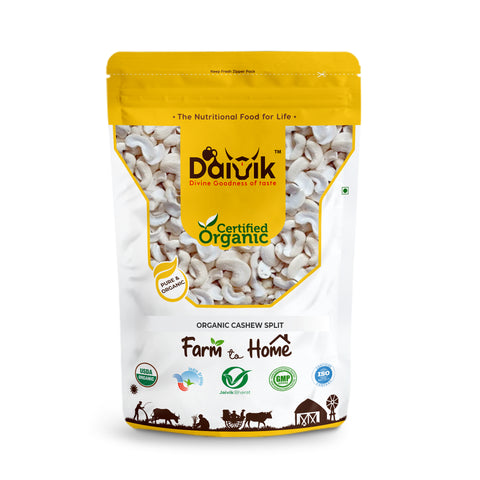 Organic SPLIT CASHEWNUTS  KAJU NUTS