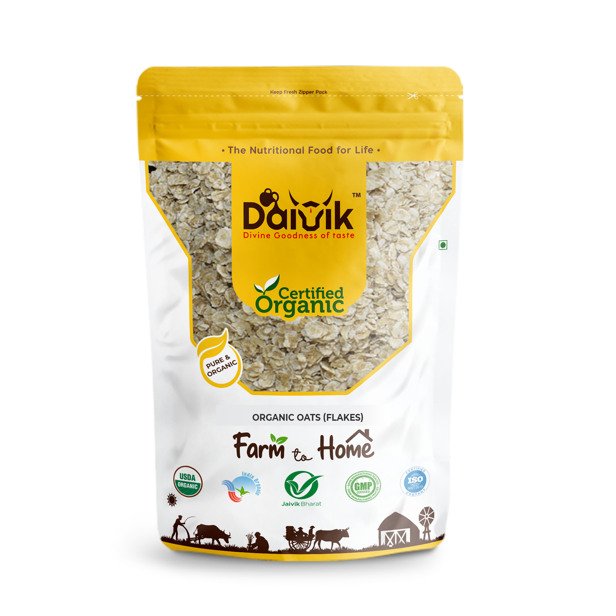 ROLLED WHITE OATS