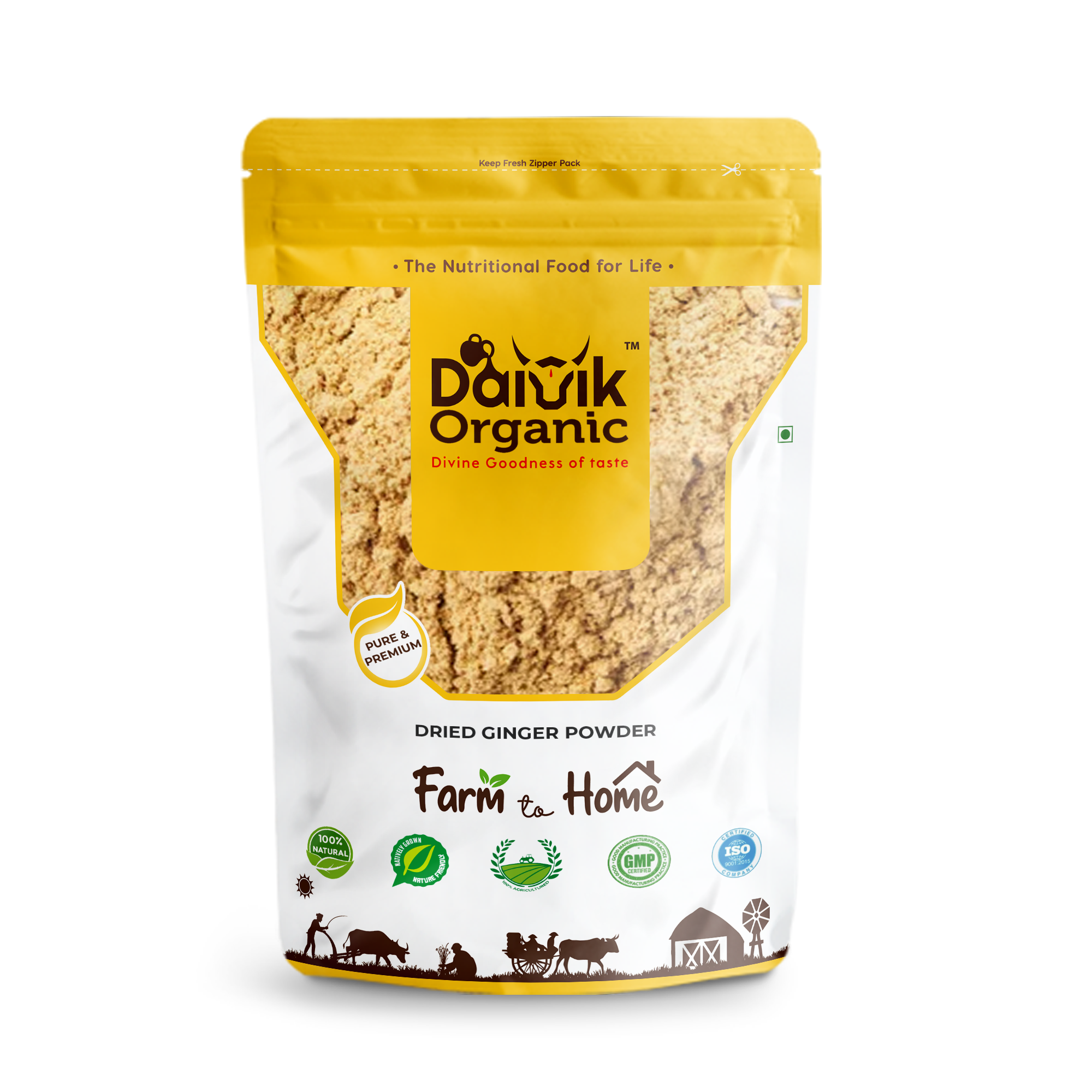 ORGANIC DRY GINGER POWDER/SUKKU POWDER