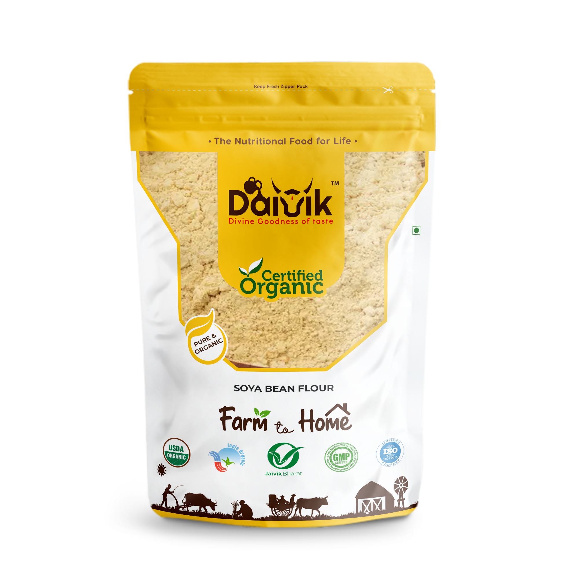 Organic Soya Flour