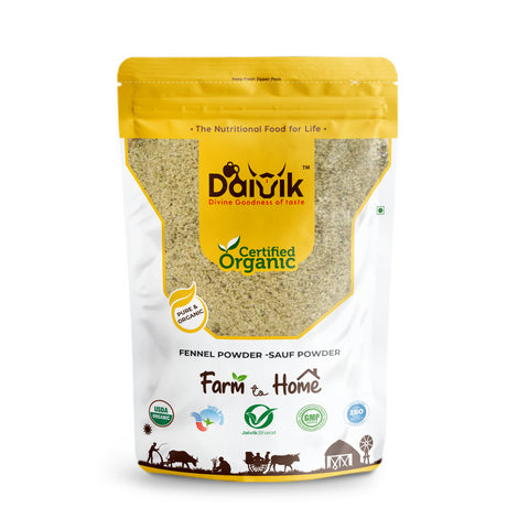 ORGANIC SAUF POWDER /FENNEL SEEDS POWDER/SOAMBHU POWDER