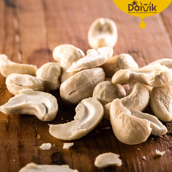 Organic SPLIT CASHEWNUTS  KAJU NUTS