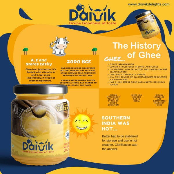 Organic Desi Cow Ghee - DAIVIK ORGANIC