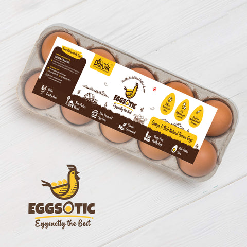 Organic Rich Omega-3 Brown Eggs