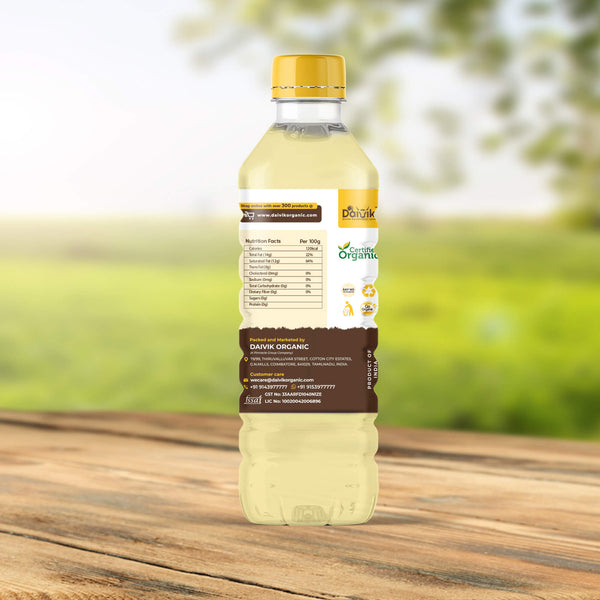 REAL WOOD COLD PRESSED COCONUT OIL - DAIVIK ORGANIC