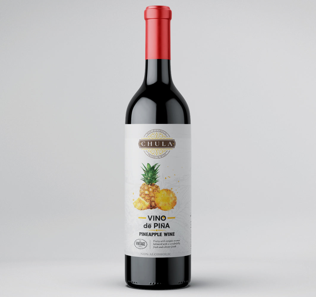 Chula Natural Non-alcoholic Pineapple Wine | Vino de Pina | DAIVIK ORGANIC
