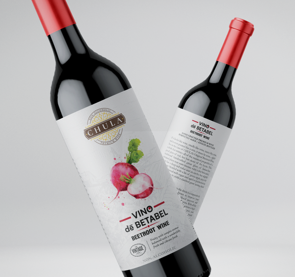 Chula Natural Non-Alcoholic Beetroot Wine | Vino de Betabel