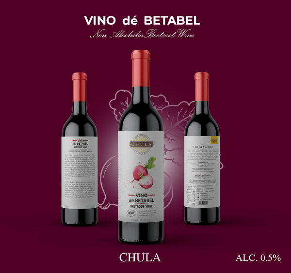 Chula Natural Non-Alcoholic Beetroot Wine | Vino de Betabel