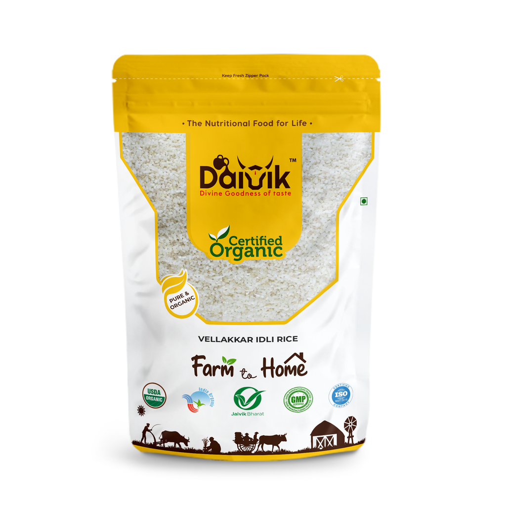 VELLAKAR IDLI RICE - DAIVIK ORGANIC | DAIVIK ORGANIC