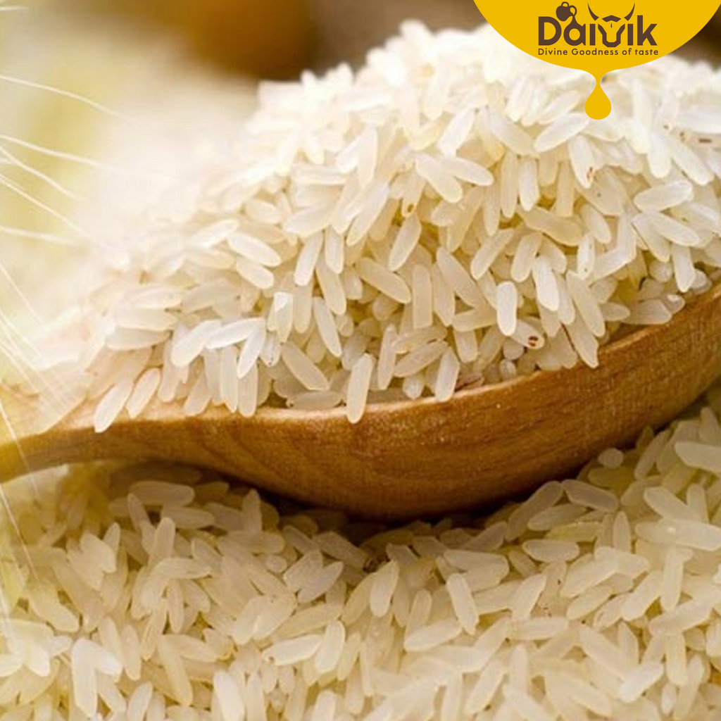 WHITE RAW PONNI RICE | DAIVIK ORGANIC
