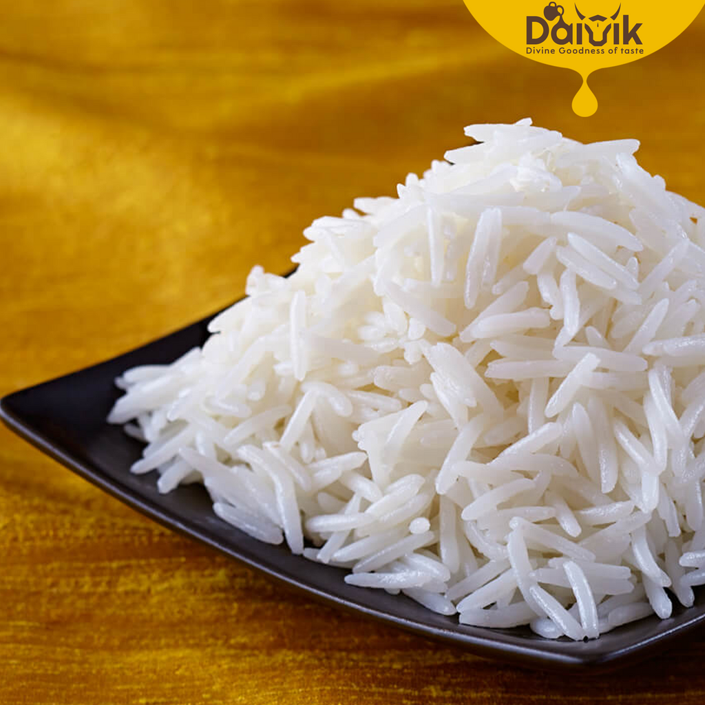 WHITE BASMATHI RICE | DAIVIK ORGANIC